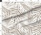 Tropical Palm Coastal Watercolor Summer Resort Beach Brown White Tree Custom Printed Fabric by Spoonflower Various Fabrics by the Yard or Fat Quarter